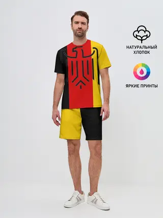 Мужской костюм с шортами / German eagle