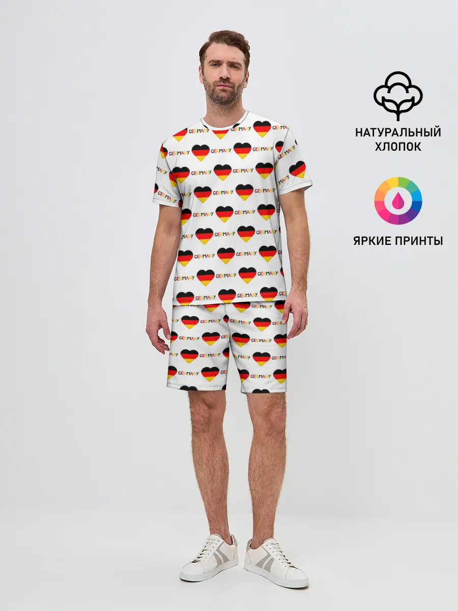 Мужской костюм с шортами / Love Germany