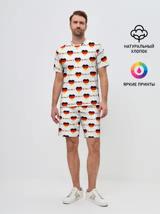 Мужской костюм с шортами / Love Germany