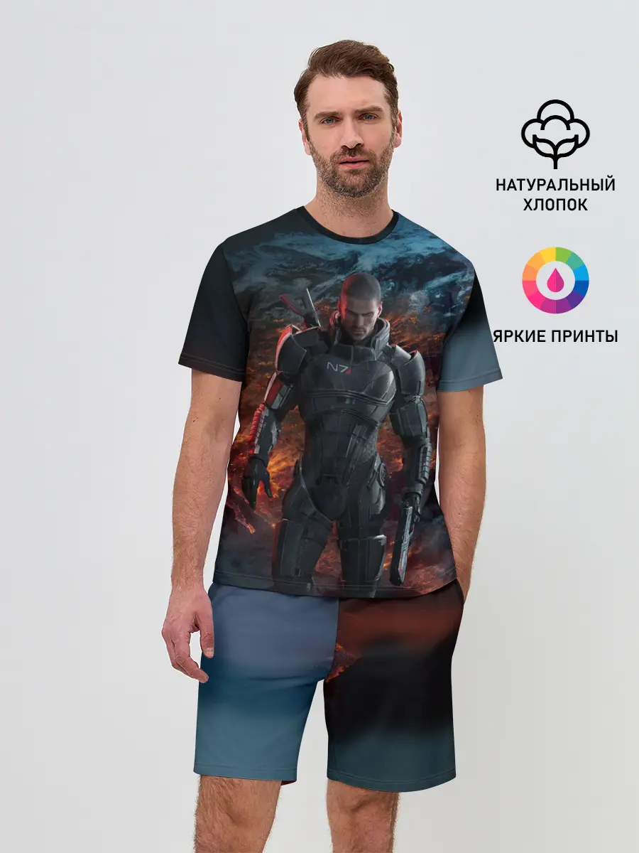 Мужской костюм с шортами / Mass Effect 3