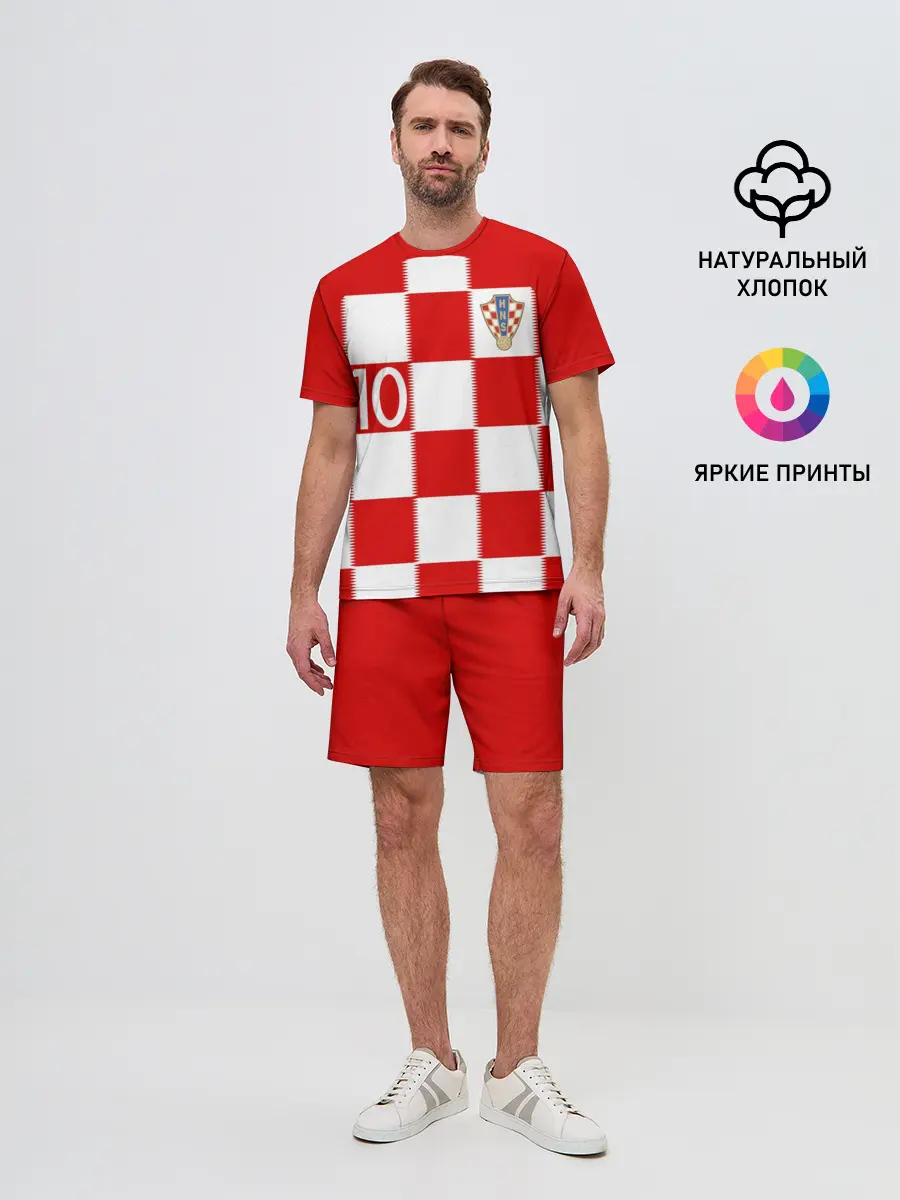 Мужской костюм с шортами / Модрич Хорватия