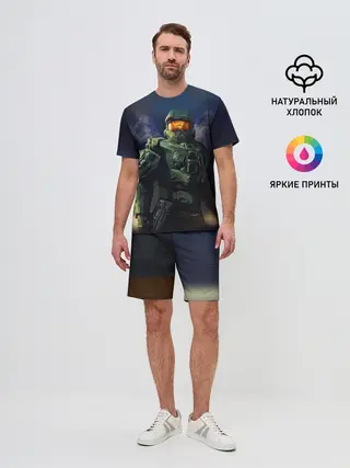 Мужской костюм с шортами / Halo