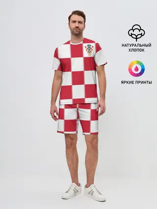 Мужской костюм с шортами / Форма Хорватии