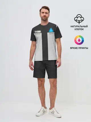 Мужской костюм с шортами / Connor Detroit: Become Human.