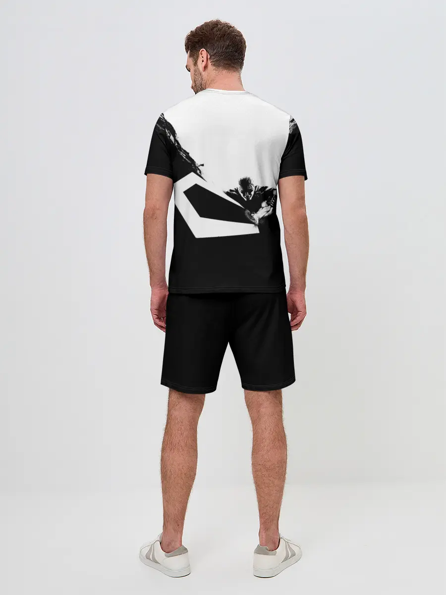 Мужской костюм с шортами / Гатс разрубает тьму! БЕРСЕРК