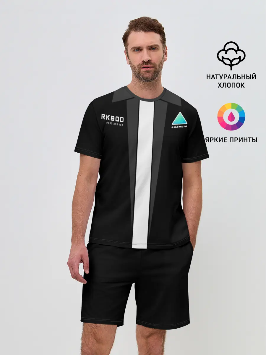 Мужской костюм с шортами / RK800 без галстука