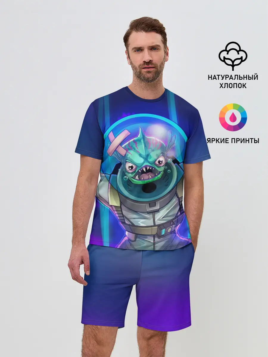 Мужской костюм с шортами / Fishy