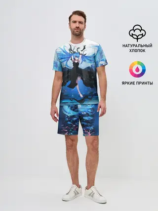 Мужской костюм с шортами / Хацунэ Мику под водой