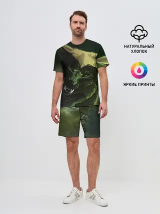 Мужской костюм с шортами / Дикий хищник