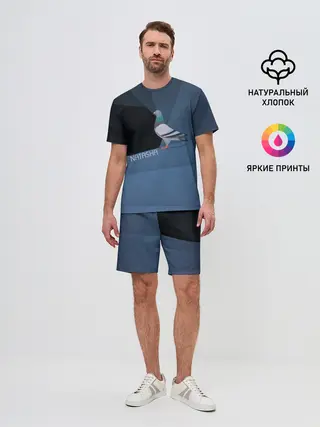Мужской костюм с шортами / Голубь Наташа