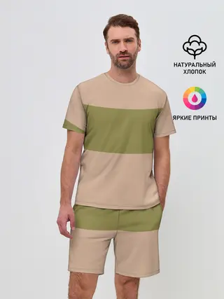 Мужской костюм с шортами / Свитер Тихиро