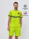 Мужской костюм с шортами / Messi away 18-19