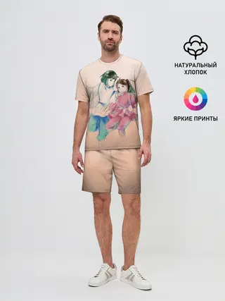 Мужской костюм с шортами / Тихиро и Хаку