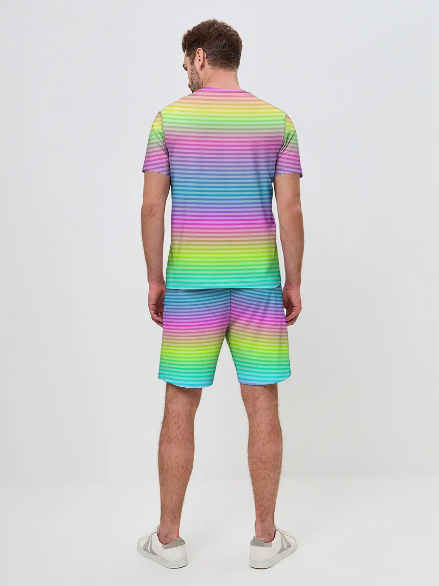 Мужской костюм с шортами / Мишка Lil Peep