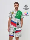 Мужской костюм с шортами / Русский футбол
