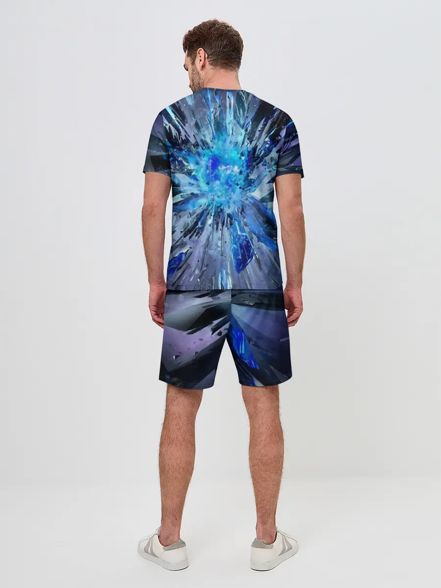 Мужской костюм с шортами / TEAM LIQUID E-SPORT