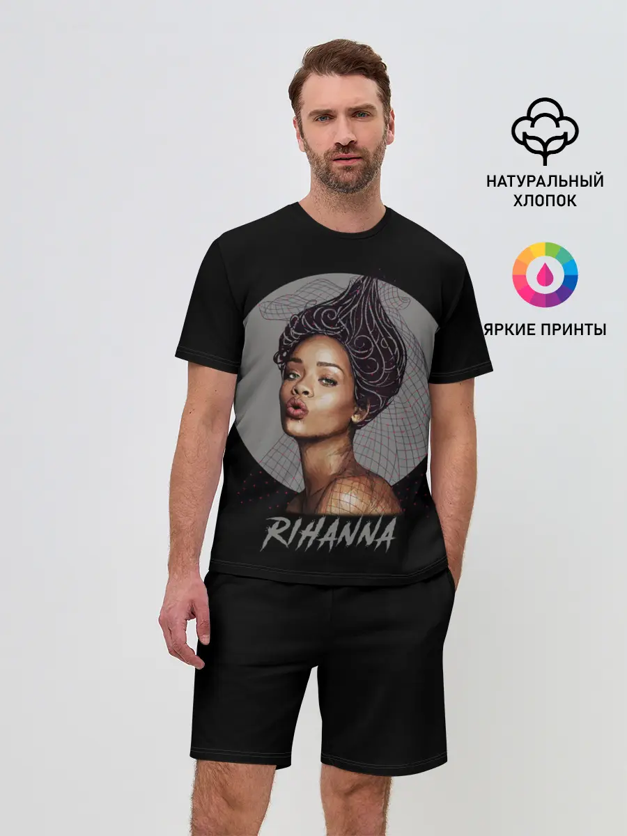 Мужской костюм с шортами / Rihanna