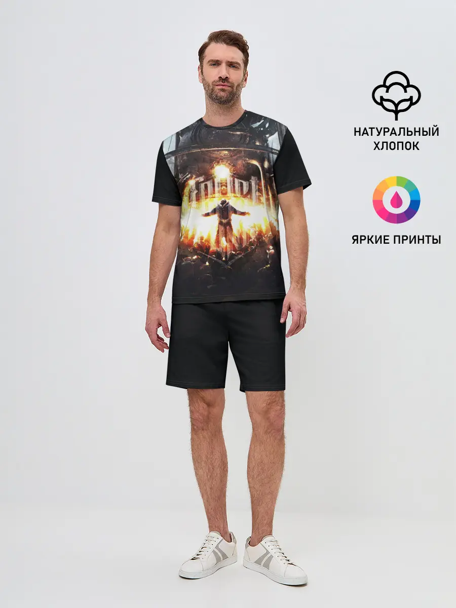 Мужской костюм с шортами / Frostpunk - city