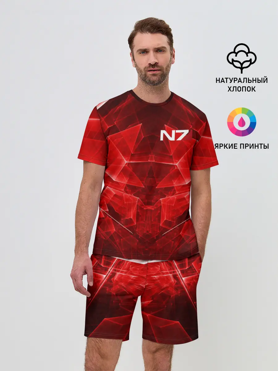 Мужской костюм с шортами / MASS EFFECT N7
