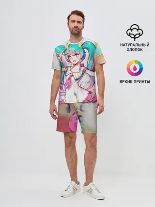 Мужской костюм с шортами / Музыкальное наслаждения