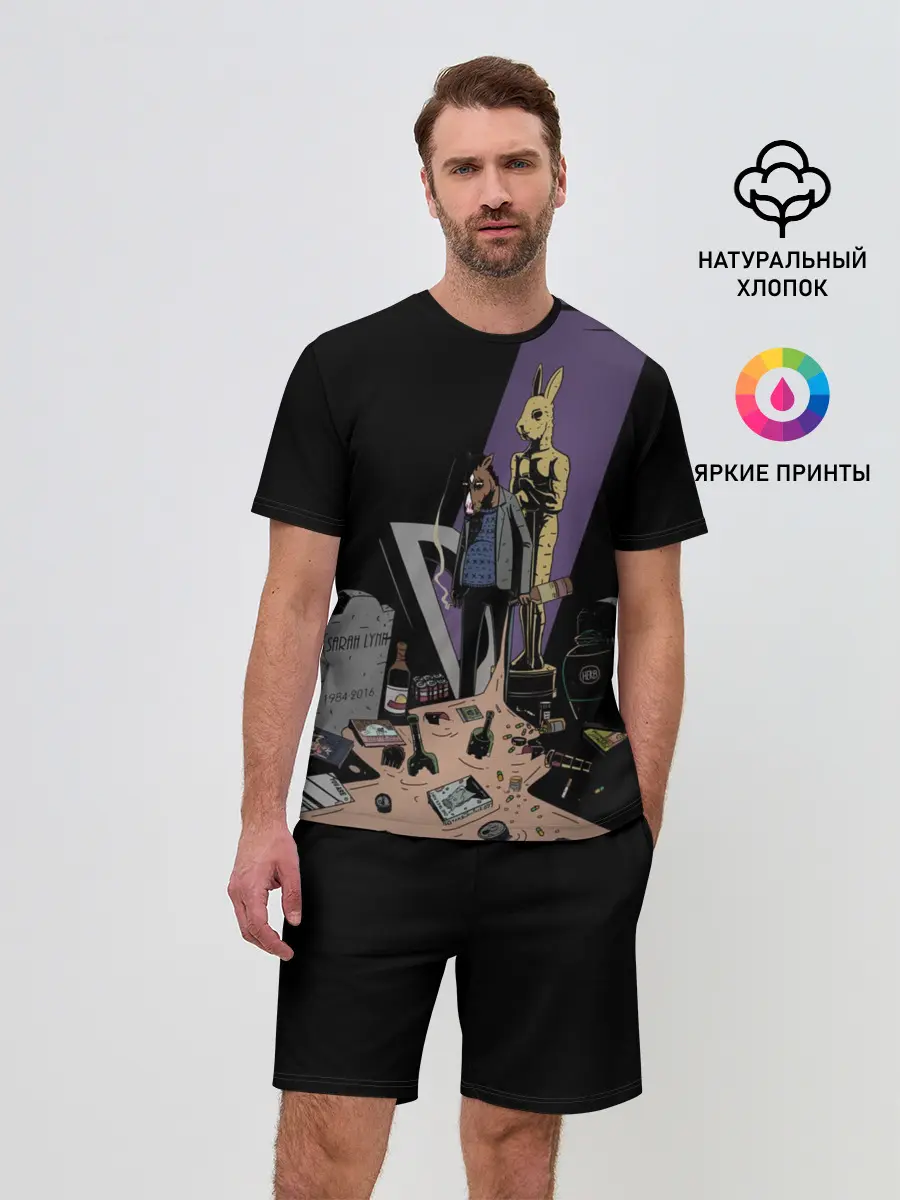 Мужской костюм с шортами / Конь БоДжек #3