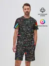 Мужской костюм с шортами / Math