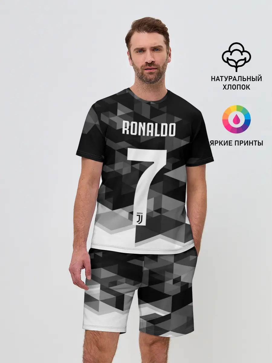 Мужской костюм с шортами / RONALDO JUVE SPORT