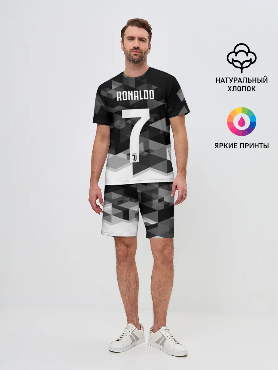 Мужской костюм с шортами / RONALDO JUVE SPORT