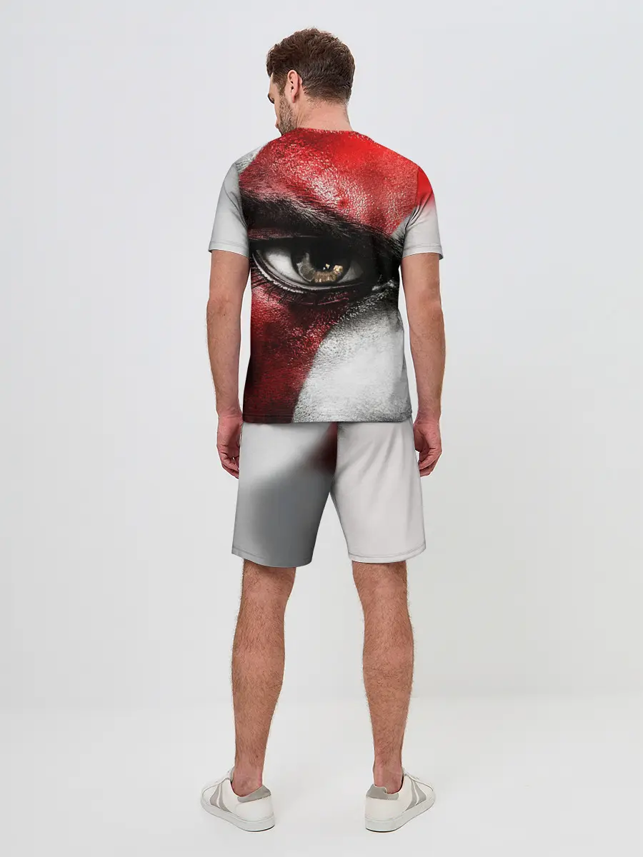 Мужской костюм с шортами / Взгляд Кратоса