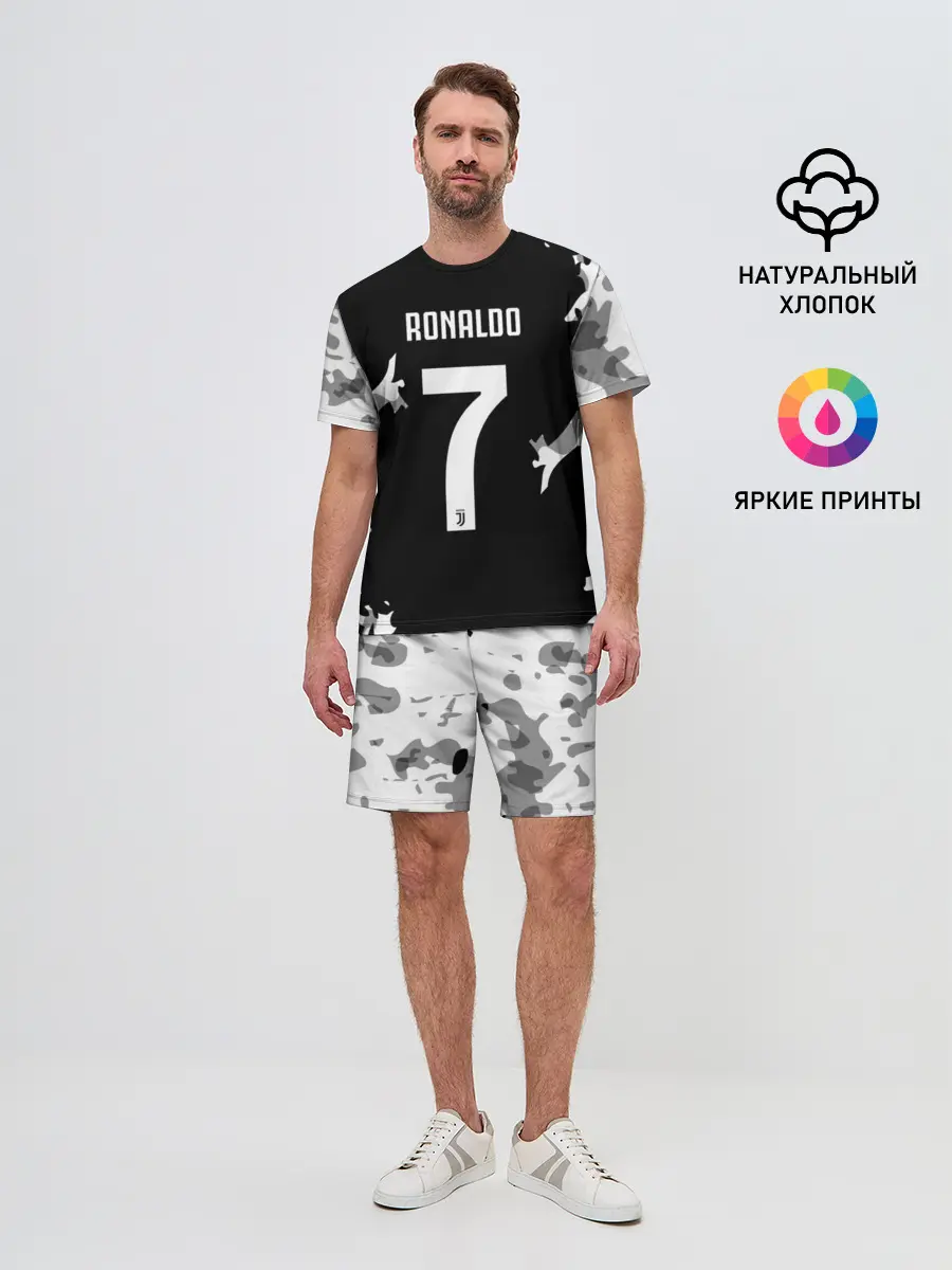 Мужской костюм с шортами / RONALDO JUVE SPORT