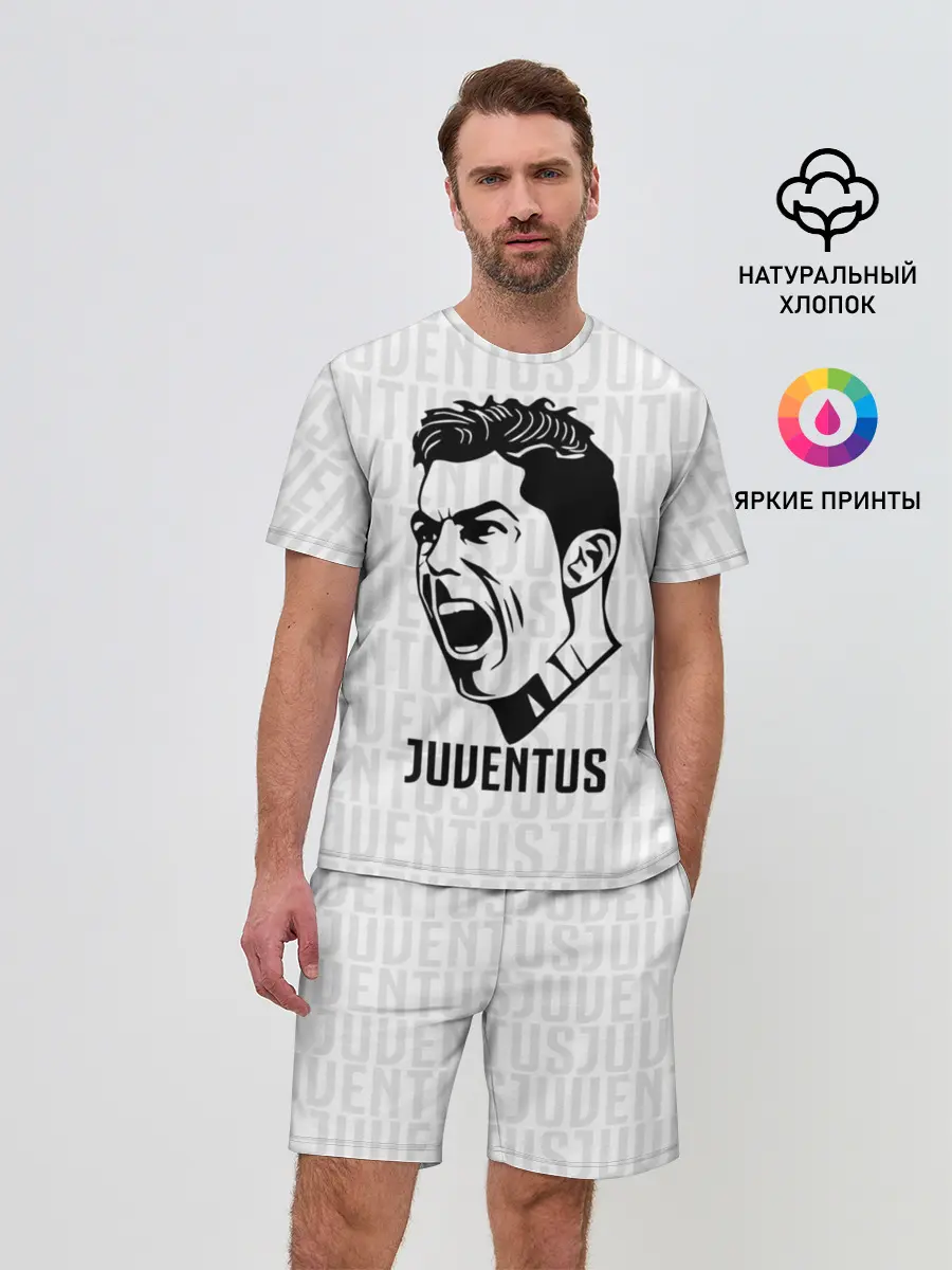 Мужской костюм с шортами / RONALDO JUVE SPORT
