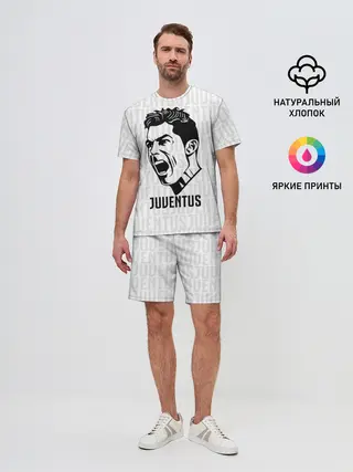 Мужской костюм с шортами / RONALDO JUVE SPORT