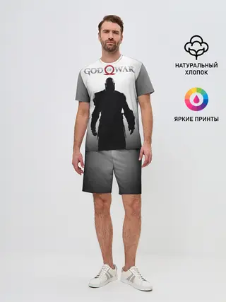 Мужской костюм с шортами / God of War 4 Кратос