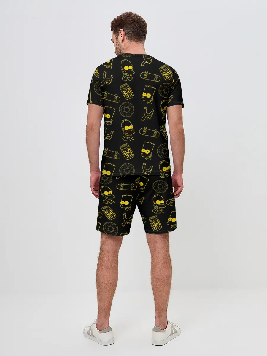 Мужской костюм с шортами / Барт и Гомер