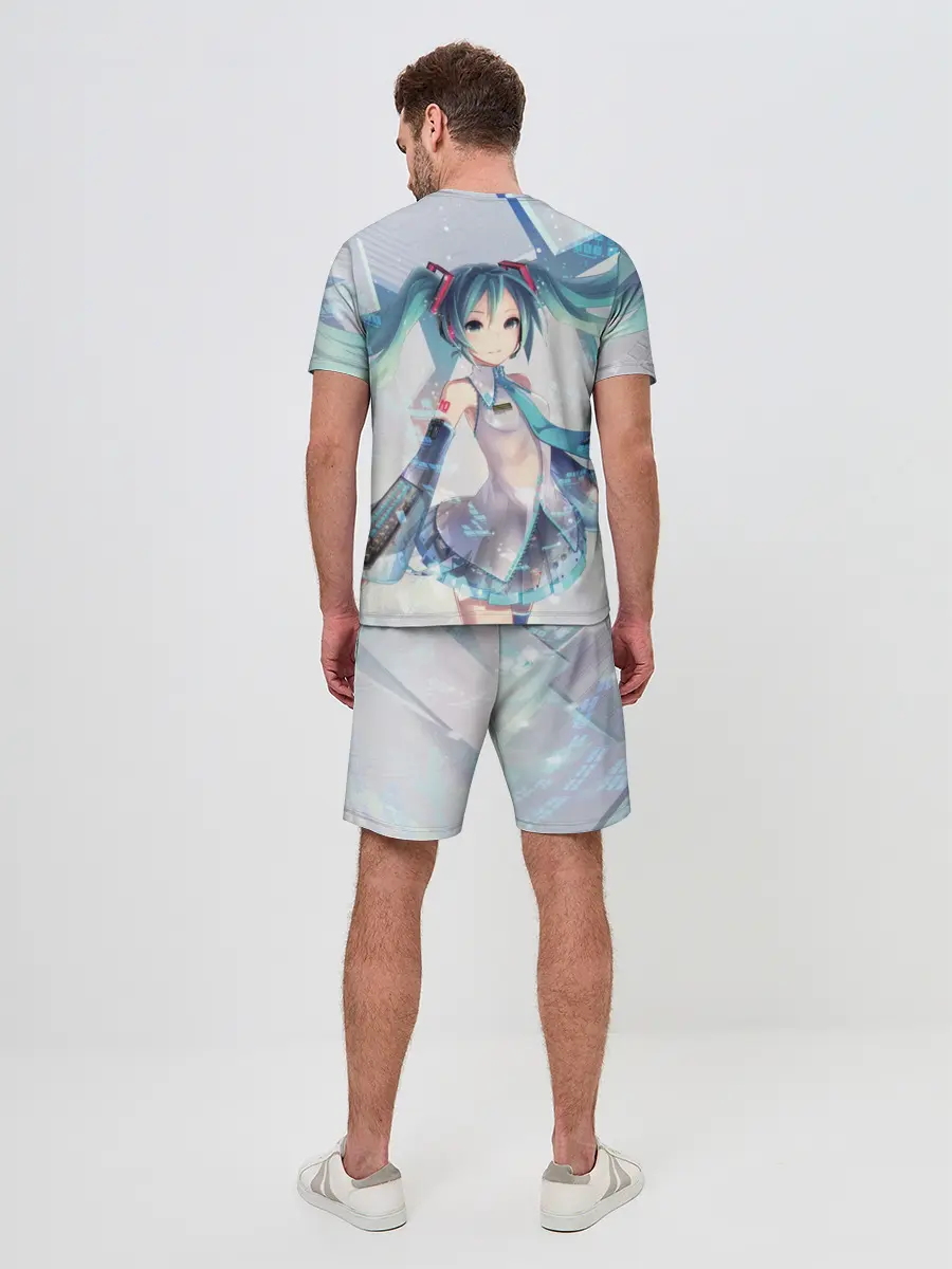 Мужской костюм с шортами / Сияние Мика Хацуне