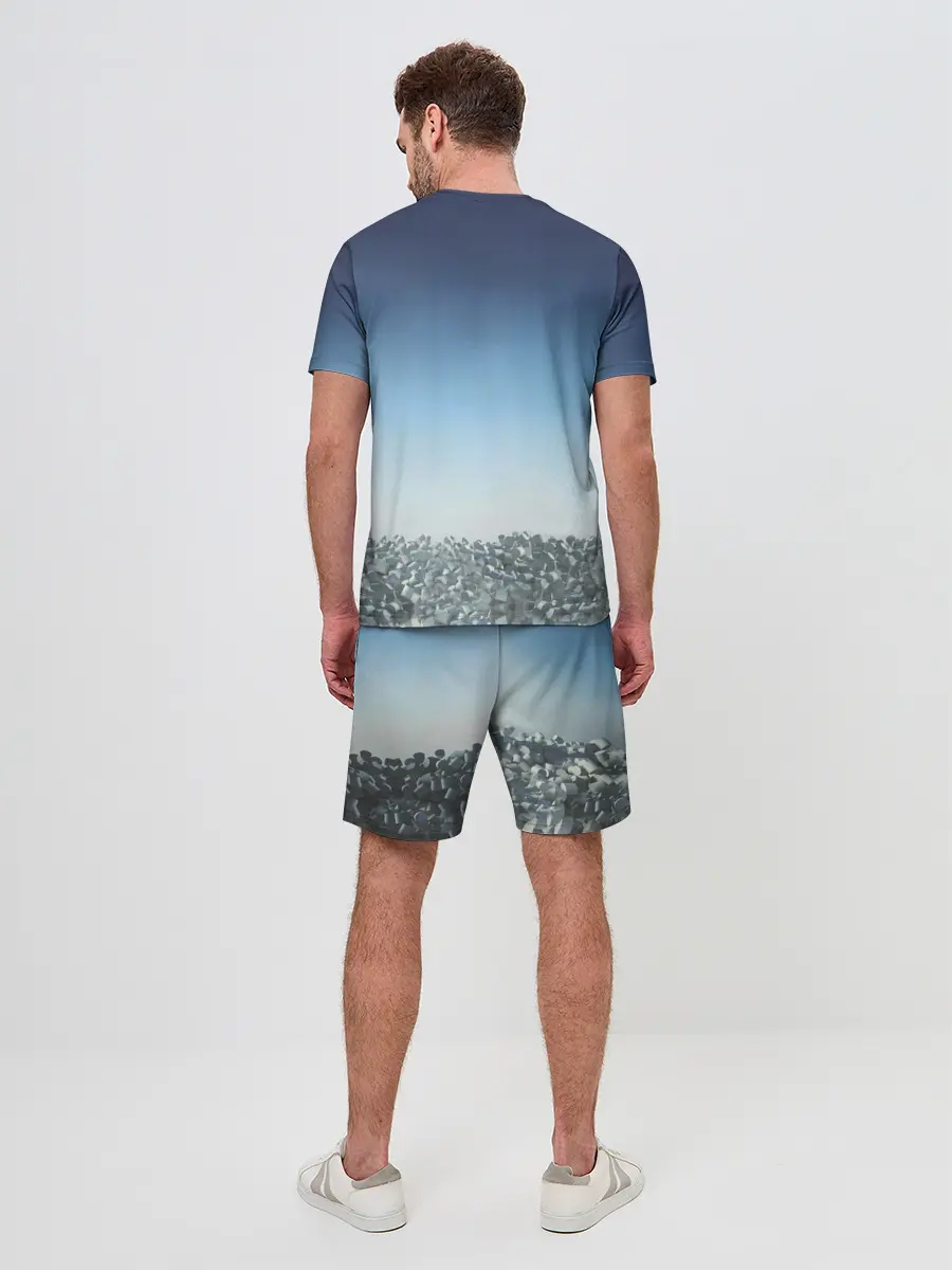 Мужской костюм с шортами / Marshmello