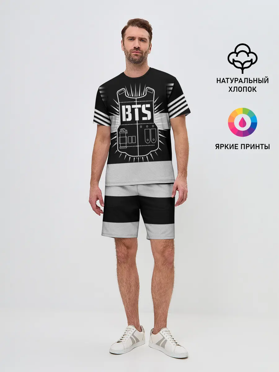 Мужской костюм с шортами / BTS ARMY 97 JUNG KOOK