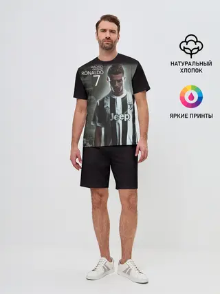 Мужской костюм с шортами / RONALDO JUVE SPORT