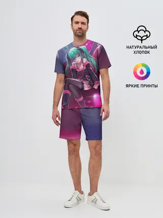 Мужской костюм с шортами / Хатсуне Мику