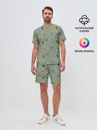 Мужской костюм с шортами / Oldschool pattern