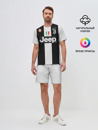 Мужской костюм с шортами / Mandzukic home 18-19
