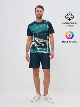 Мужской костюм с шортами / RONALDO JUVE SPORT | РОНАЛДУ