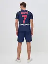 Мужской костюм с шортами / Mbappe home 18-19