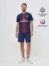 Мужской костюм с шортами / Mbappe home 18-19