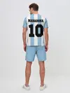 Мужской костюм с шортами / Марадона Аргентина ретро