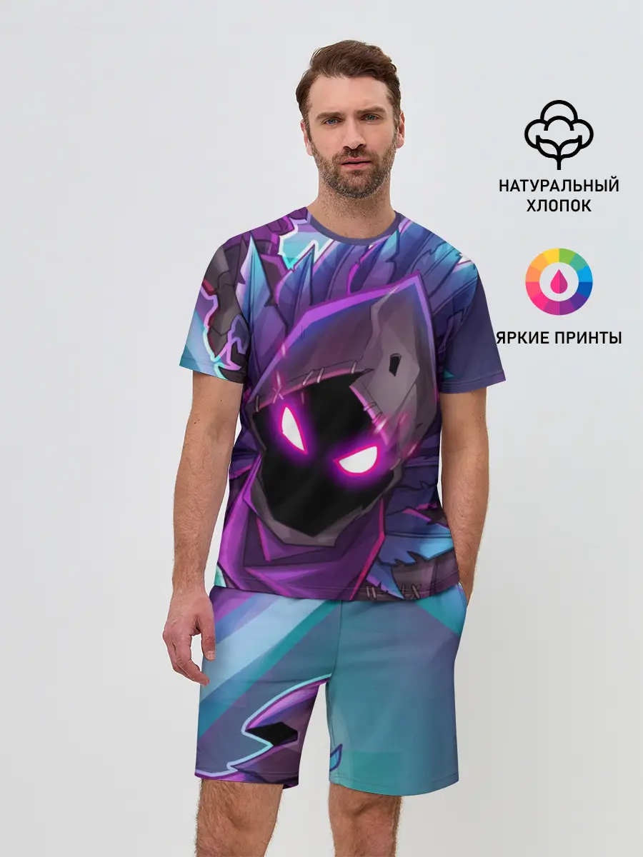 Мужской костюм с шортами / FORTNITE RAVEN | ФОРТНАЙТ ВОРОН