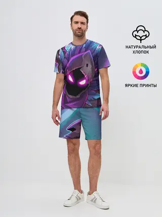 Мужской костюм с шортами / FORTNITE RAVEN | ФОРТНАЙТ ВОРОН