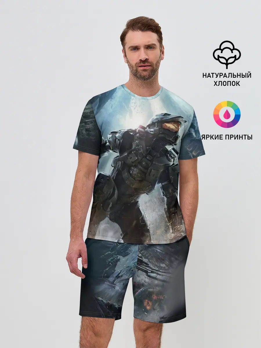 Мужской костюм с шортами / Halo