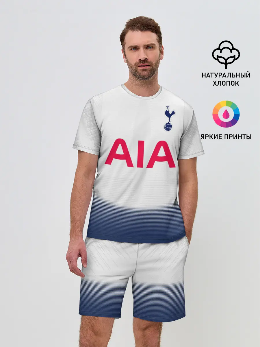Мужской костюм с шортами / Tottenham home 18-19