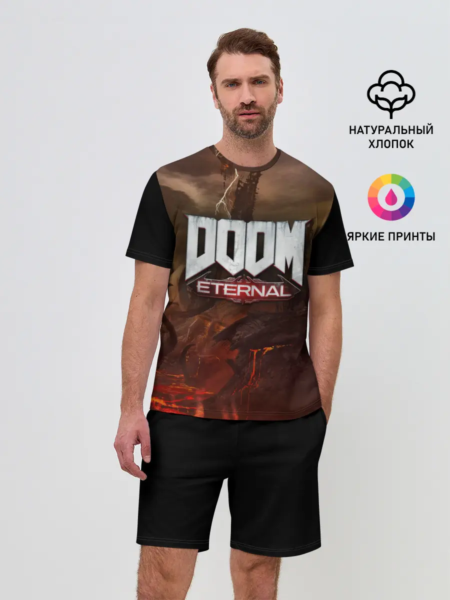 Мужской костюм с шортами / DOOM Eternal